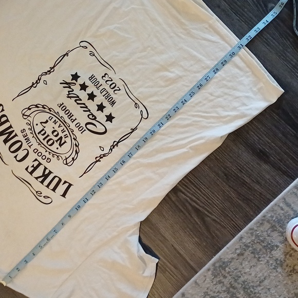 Luke Combs Concert Merch World Tour 2023 2-sided 2XL - Picture 6 of 11